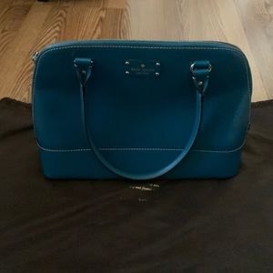 Kate spade larger size green purse.